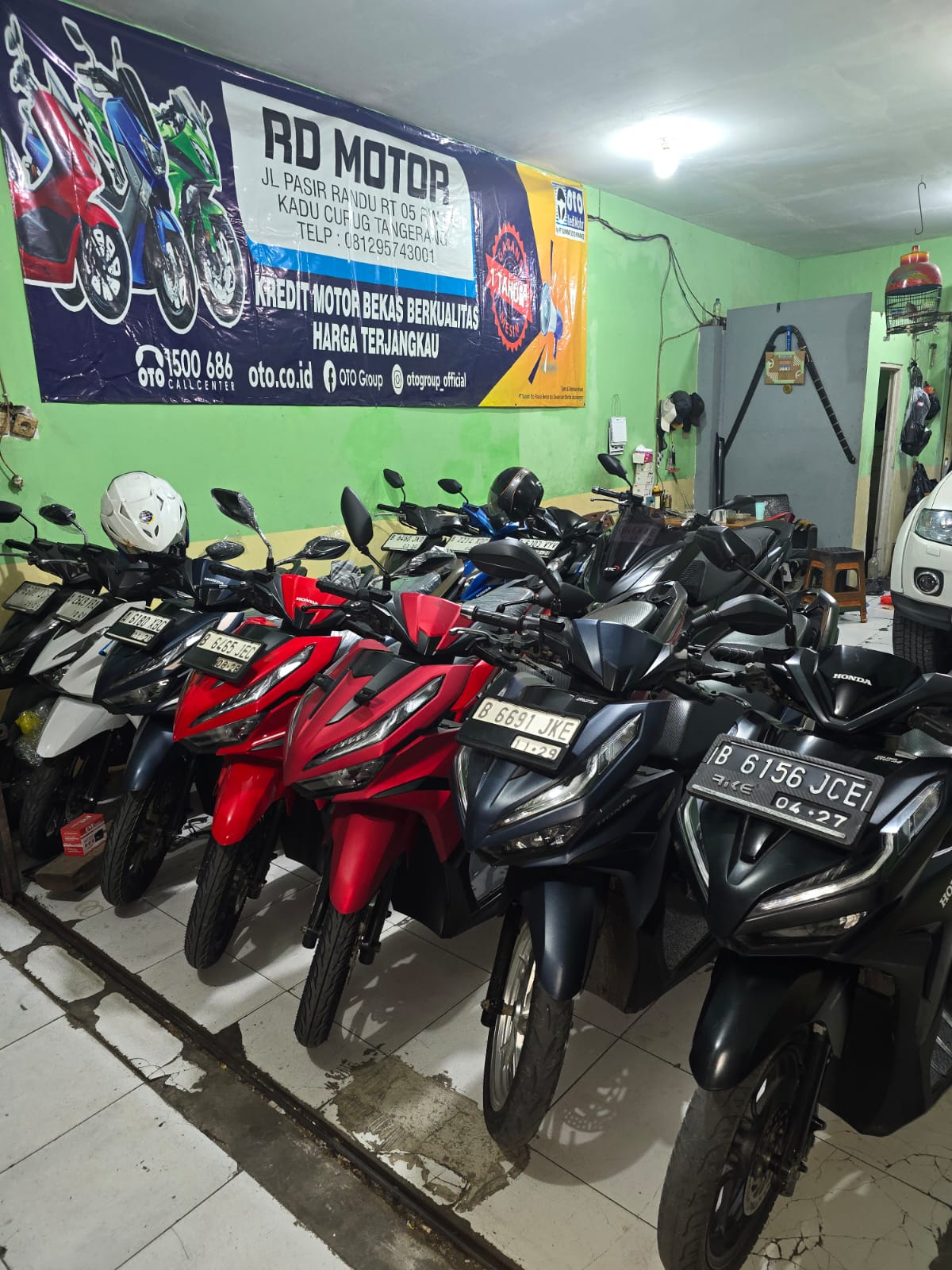 Tampilan Depan RD Motor